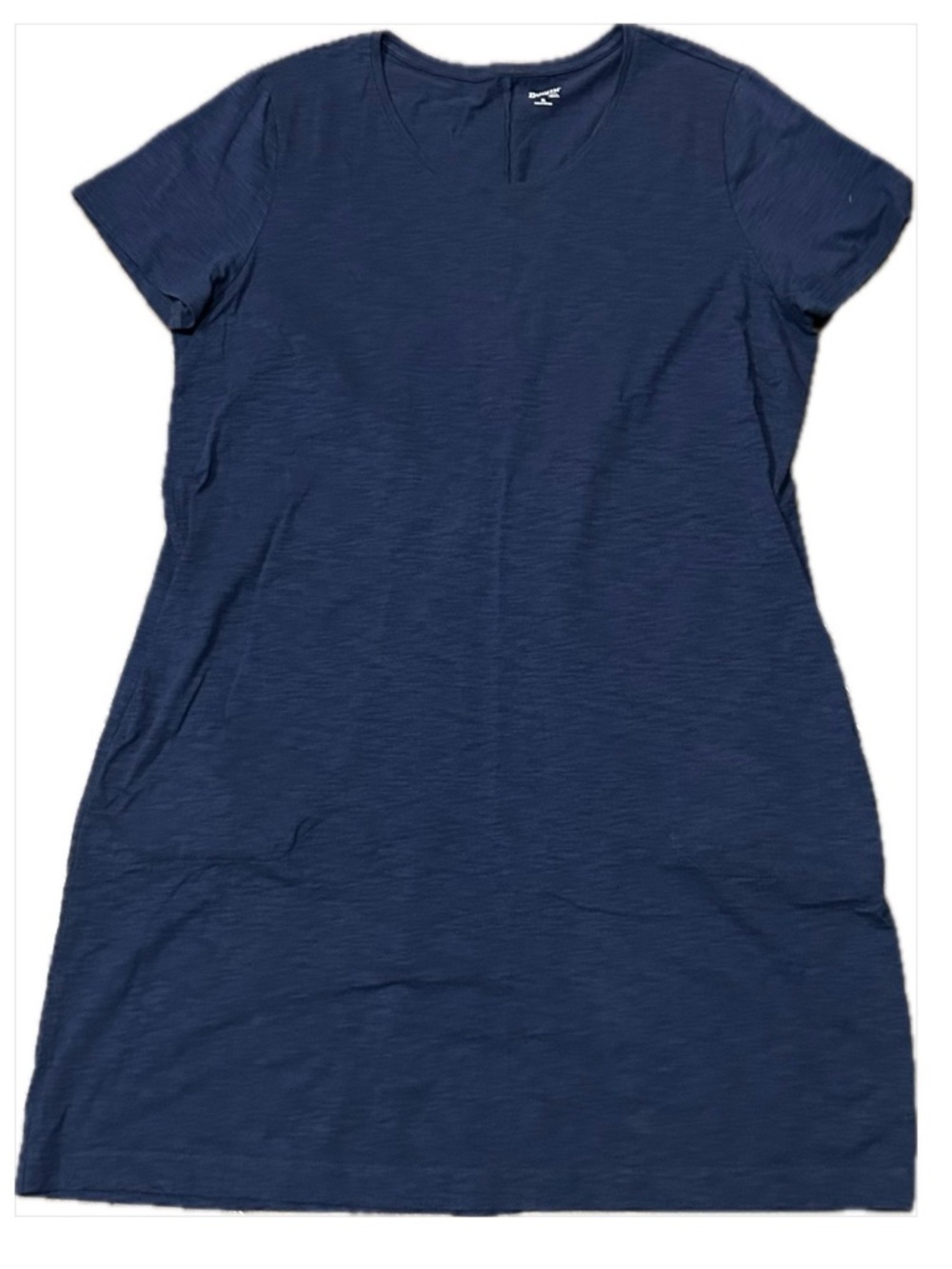 Duluth Trading Navy Blue T-Shirt Dress Sz XL